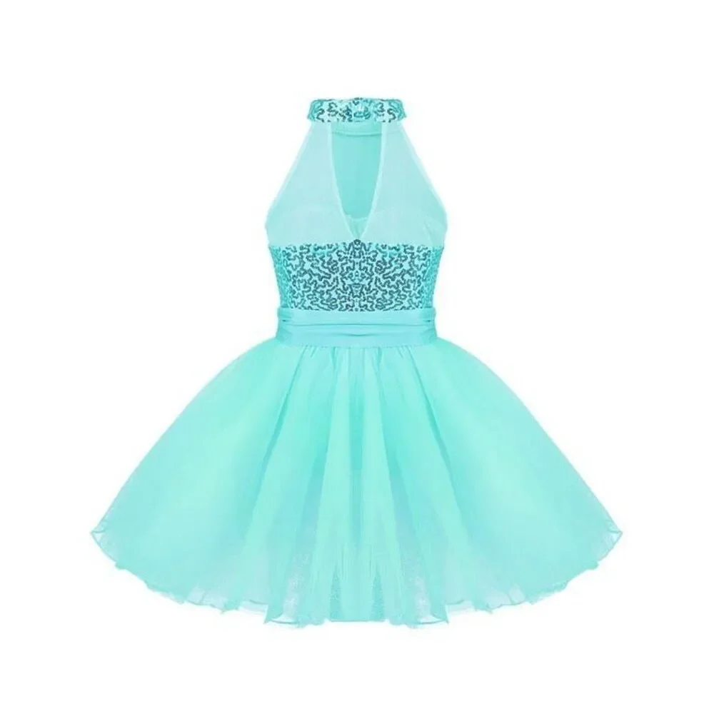 NEW iEFiEL Girls 10/12 (2XL) Dance Dress-up Tutu Costume